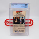 INDIANA JONES: RAIDERS OF THE LOST ARK - CGC GRADED 9.6 A++! NEW & Factory Sealed with Authentic V-Overlap Seam! (VHS