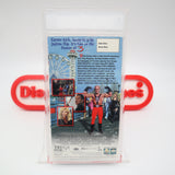 3 NINJAS: HIGH NOON AT MEGA MOUNTAIN w/ HULK HOGAN! RARE PROMO SCREENER! IGS GRADED 7.5 BOX & 8.5 SEAL! NEW & Factory Sealed with Authentic V-Overlap Seam! (VHS)
