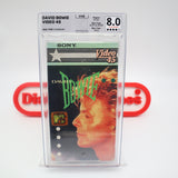 DAVID BOWIE: VIDEO 45 - REWIND GRADED 8.0 & 4-STAR SEAL! NEW & Factory Sealed with Authentic V-Overlap Seam! (VHS)