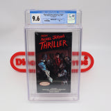 MAKING MICHAEL JACKSON'S THRILLER - CGC GRADED 9.6 A+! NEW & Factory Sealed with Authentic V-Overlap Seam! (VHS)
