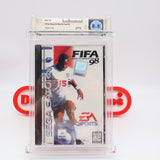 FIFA: ROAD TO THE WORLD CUP 98 / 1998 - WATA GRADED 8.5 A+! NEW & Factory Sealed! (Sega Saturn)