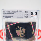 THE DOORS: A TRIBUTE TO JIM MORRISON - REWIND GRADED 8.0 & 4-STAR SEAL! NEW & Factory Sealed with Authentic LRB Seam! (VHS)
