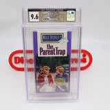 WALT DISNEY'S 1961 THE PARENT TRAP - CGC PEDIGREE GRADED 9.6 A++! NEW & Factory Sealed with Authentic V-Overlap Seam! (VHS)