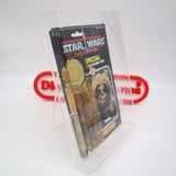 CHEWBACCA WITH POTF COIN - 92 BACK - NEW Authentic & Factory Sealed + HARD CASE! (MOC Vintage Star Wars Figure)