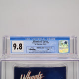 WHEELS OF TERROR - CGC GRADED 9.8 A+! NEW & Factory Sealed with Authentic V-Overlap Seam! (VHS)