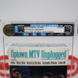 UPTOWN MTV UNPLUGGED - IGS GRADED 7.5 BOX & 7.5 SEAL! NEW & Factory Sealed with Authentic H-Overlap Seam! (VHS)