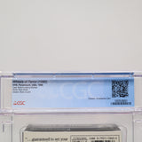 WHEELS OF TERROR - CGC GRADED 9.8 A+! NEW & Factory Sealed with Authentic V-Overlap Seam! (VHS)