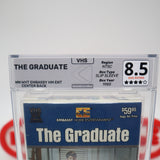 THE GRADUATE - REWIND GRADED 8.5 & 4-STAR SEAL! NEW & Factory Sealed with Authentic LRB Seam! (VHS)
