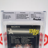 IRON MAIDEN: BEHIND THE IRON CURTAIN - REWIND GRADED 9.0 & 4-STAR SEAL! NEW & Factory Sealed with Authentic Tube Seal! (VHS)