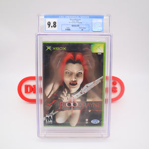 BLOODRAYNE / BLOOD RAYNE - CGC GRADED 9.8 A+! NEW & Factory Sealed! (XBOX)