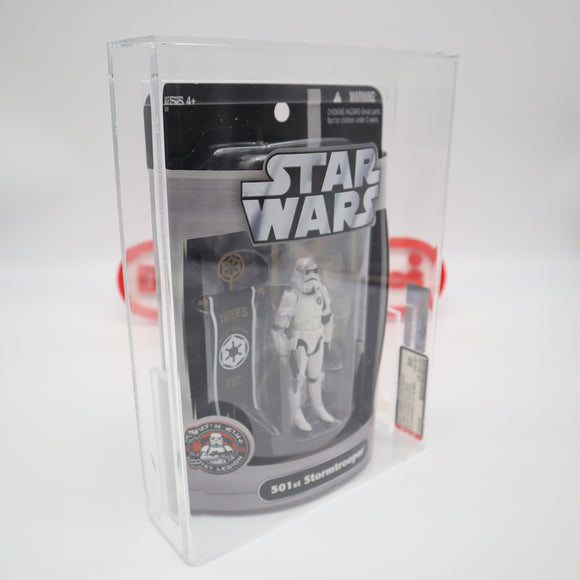 501ST STORMTROOPER - COMIC-CON EXCLUSIVE - AFA GRADED 90 MINT - NEW Authentic & Factory Sealed! (MOC Vintage Star Wars Figure)