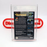 CYBERNOID: THE FIGHTING MACHINE - VGA GRADED 85+ NM+ GOLD! NEW & Factory Sealed with Authentic H-Seam! (NES Nintendo)