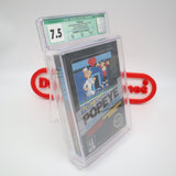 POPEYE - CGC GRADED 7.5 CIB! ROUND SOQ BLACK-BOX GAME! (NES Nintendo)