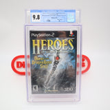 HEROES OF MIGHT AND MAGIC: QUEST FOR THE DRAGON - CGC GRADED 9.8 A+! NEW & Factory Sealed! (PS2 PlayStation 2)