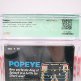 POPEYE - CGC GRADED 7.5 CIB! ROUND SOQ BLACK-BOX GAME! (NES Nintendo)