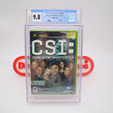 CSI: CRIME SCENE INVESTIGATION - CGC GRADED 9.8 A+! NEW & Factory Sealed! (XBOX)