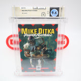 MIKE DITKA POWER FOOTBALL - WATA GRADED 9.4 A! NEW & Factory Sealed with Authentic 3-Sided Seam! (Sega Genesis)