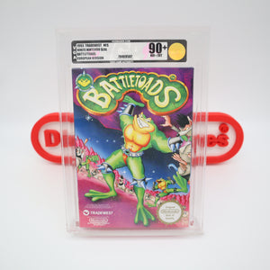 BATTLETOADS / BATTLE TOADS - VGA GRADED 90+ MINT GOLD! NEW & Unopened European Version! (NES Nintendo)