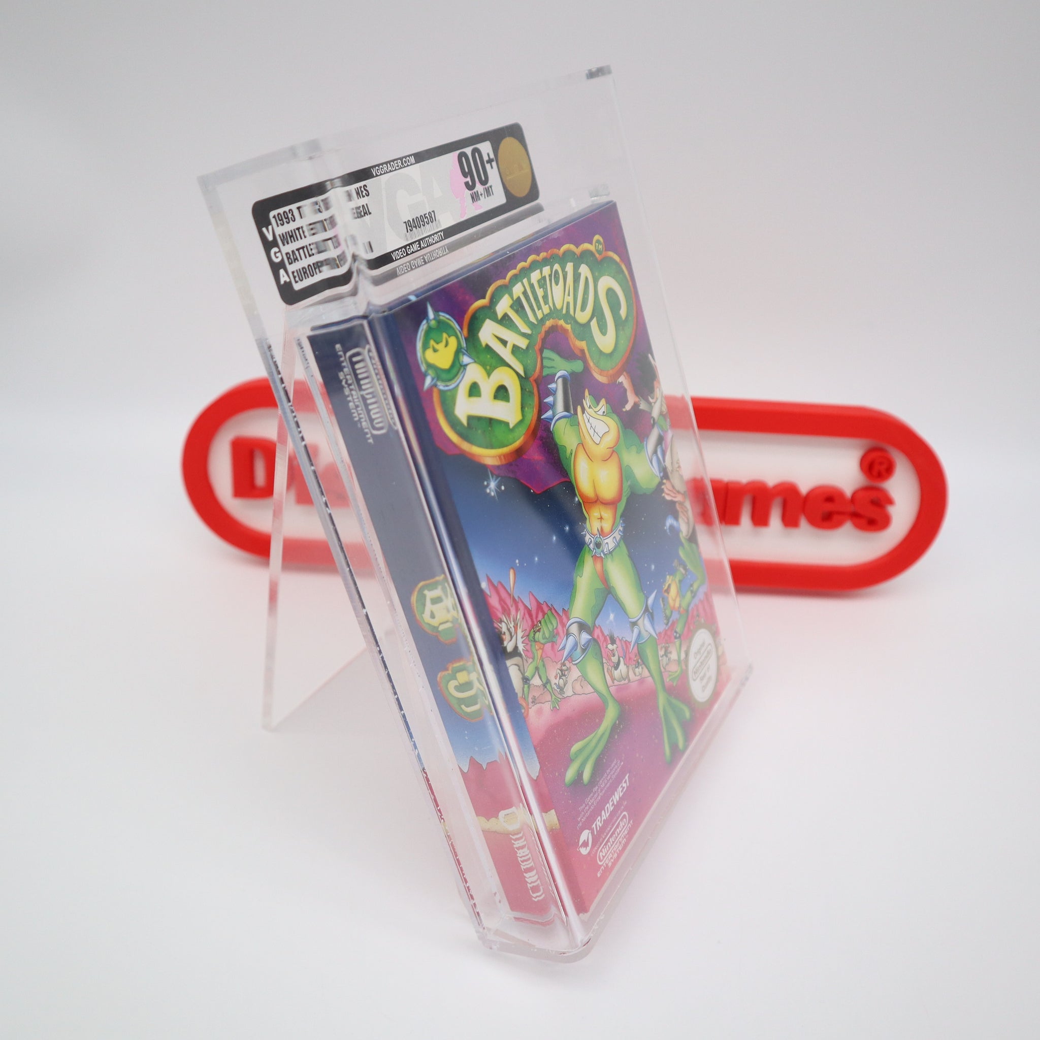 BATTLETOADS / BATTLE TOADS - VGA GRADED 90+ MINT GOLD! NEW