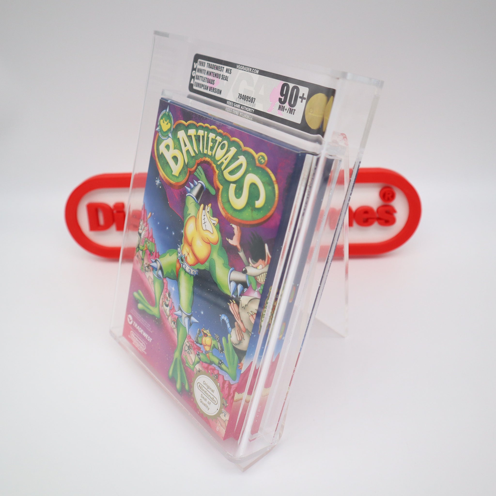 BATTLETOADS / BATTLE TOADS - VGA GRADED 90+ MINT GOLD! NEW