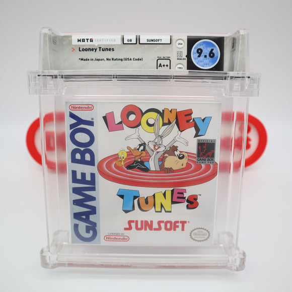 LOONEY TUNES / TOONS - WATA GRADED 9.6 A++! NEW & Factory Sealed with Authentic H-Seam! (Game Boy Original)