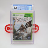 ASSASSIN'S CREED IV 4: BLACK FLAG - CGC GRADED 9.4 A+! NEW & Factory Sealed! (XBox 360)