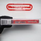 SONIC THE HEDGEHOG SPINBALL / PINBALL - WATA GRADED 9.6 A+! NEW & Factory Sealed with Authentic V-Overlap Seam! (Sega Genesis)