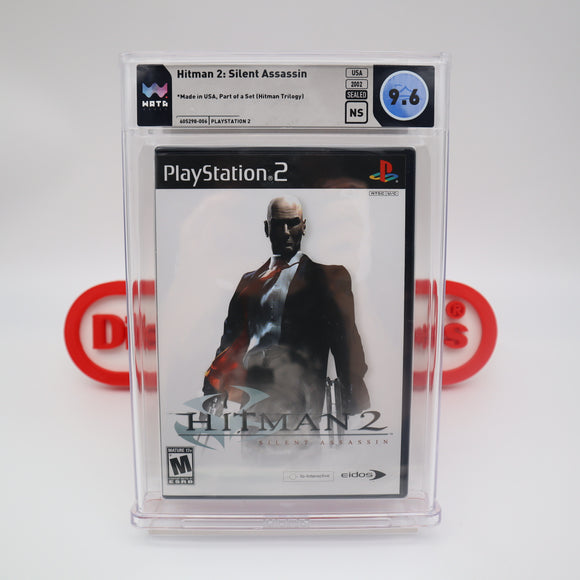 HITMAN 2 II: SILENT ASSASSIN - WATA GRADED 9.6 NS! BRAND NEW! (PS2 PlayStation 2)