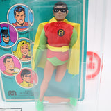 ROBIN: THE WONDER BOY - 1979 MEGO WORLD'S GREATEST SUPER HEROES - AFA GRADED 40 NEW Authentic & Factory Sealed!