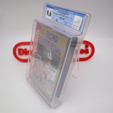 TECMO SUPER BOWL - CGC GRADED 9.6 A++! NEW & Factory Sealed with Authentic Tube Seal! (Sega Genesis)