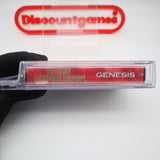 TECMO SUPER BOWL - CGC GRADED 9.6 A++! NEW & Factory Sealed with Authentic Tube Seal! (Sega Genesis)