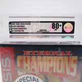 ETERNAL CHAMPIONS / ASCIIPAD SG-6 CONTROLLER BUNDLE! VGA GRADED 80+ NM SILVER! NEW & Factory Sealed! (Sega Genesis)