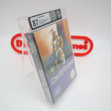 DEADLY TOWERS - PLAYER 1 GRADING 87/100! NEW & Factory Sealed with Authentic H-Seam! (NES Nintendo)