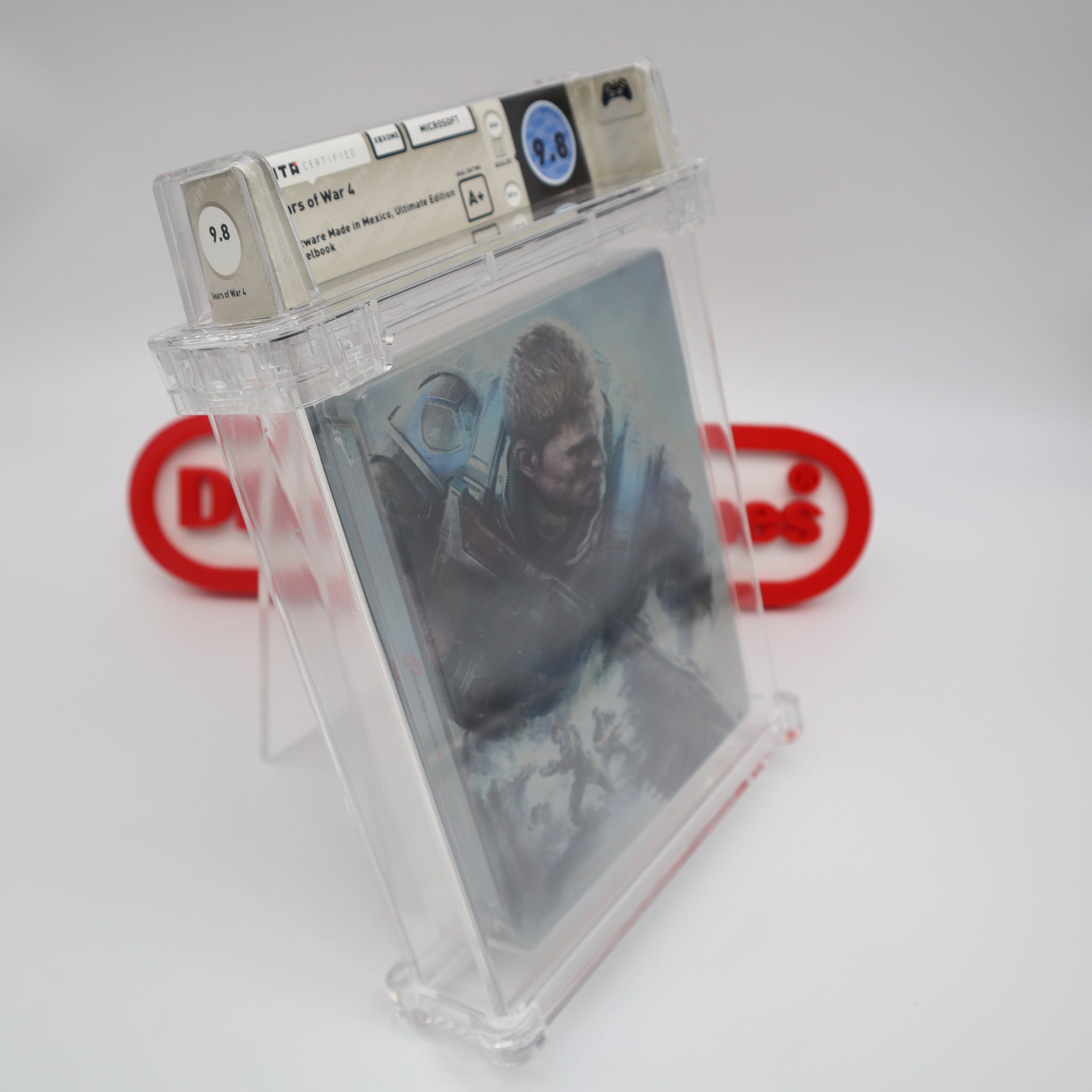 gears of war 4 steelbook GEARS OF WAR 4 IV: ULTIMATE EDITION STEELBOOK! WATA GRADED 9.8 A+! NEW – DiscountGamesOnline