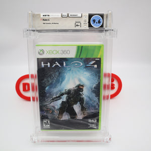 HALO 4 IV - WATA GRADED 9.6 A+! CASE FRESH COPY! NEW & Factory Sealed! (XBox 360)