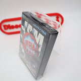 NBA JAM (JAPANESE VERSION) - CASE FRESH! NEW & Factory Sealed with Authentic V-Overlap Seam! (Sega Genesis)