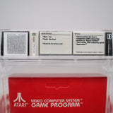 SPACE WAR with Hangtab! WATA GRADED 9.4! NEW & Factory Sealed! (Atari 2600)