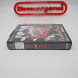 NBA JAM (JAPANESE VERSION) - CASE FRESH! NEW & Factory Sealed with Authentic V-Overlap Seam! (Sega Genesis)