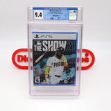 MLB THE SHOW 21 2021 BASEBALL (TATIS JR. COVER!) CGC GRADED 9.4 A! NEW & Factory Sealed! (PS5 PlayStation 5)