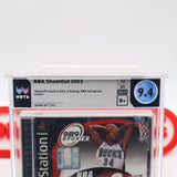 NBA SHOOTOUT 2003 03 BASKETBALL - WATA GRADED 9.4 B+! NEW & Factory Sealed! (PS1 PlayStation 1)