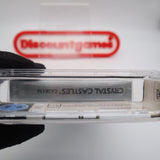 CRYSTAL CASTLES - WATA GRADED 9.6 A++! NEW & Factory Sealed! (Atari 2600)