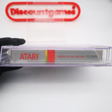 INDIANA JONES: RAIDERS OF THE LOST ARK - CGC GRADED 7.5! NEW & Factory Sealed! (Atari 2600)