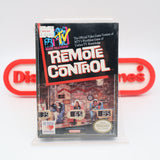 MTV'S REMOTE CONTROL - NEW & Factory Sealed with Authentic H-Seam! (NES Nintendo)
