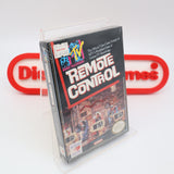 MTV'S REMOTE CONTROL - NEW & Factory Sealed with Authentic H-Seam! (NES Nintendo)