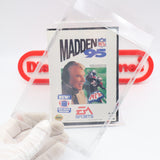 JOHN MADDEN 95 1995 NFL FOOTBALL - NEW & Factory Sealed with Authentic V-Overlap Seam! (Sega Genesis)