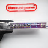 SPIDER-MAN THE NEW ANIMATED SERIES: EXTREME THREAT - IGS GRADED 7.0 BOX & 6.5 SEAL! NEW & Factory Sealed with Authentic V-Overlap Seam! (VHS)