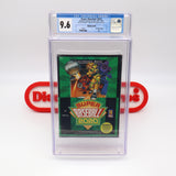 SUPER BASEBALL 2020 - CGC GRADED 9.6 A! NEW & Factory Sealed with Authentic V-Overlap Seam! (Sega Genesis)