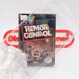 MTV'S REMOTE CONTROL - NEW & Factory Sealed with Authentic H-Seam! (NES Nintendo)
