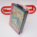 SONIC THE HEDGEHOG 3 III - NEW & Factory Sealed with Authentic V-Overlap Seam! (Sega Genesis)