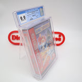 SONIC THE HEDGEHOG SPINBALL / PINBALL (GA FIRST PRINT!) CGC GRADED 9.9 A! NEW & Factory Sealed with Authentic V-Overlap Seam! (Sega Genesis)